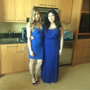 Bebe Royal Blue Mini Dress 💙🥶